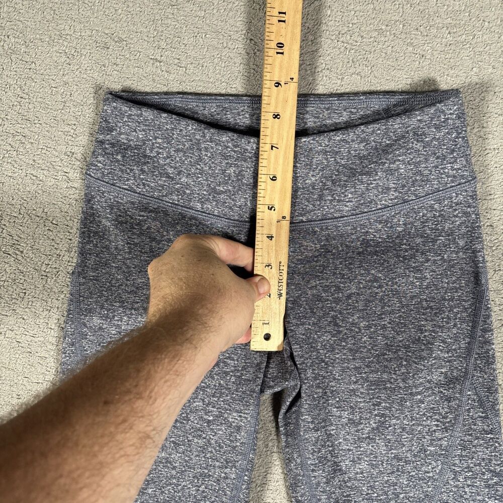 Zella Capri Leggings‎ Women’s Size XS Heather Blue Grey Yoga Tight - Picture 5 of 12